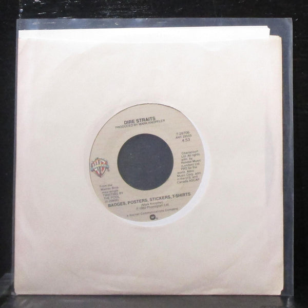 Dire Straits - Twisting By The Pool 7" VG+ Vinyl 45 WB 7-29706 USA 1983 - Shuga Records