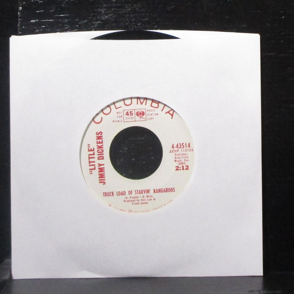 "Little" Jimmy Dickens - When The Ship Hit The Sand 7" Mint- Promo Vinyl 45 1966 - Shuga Records