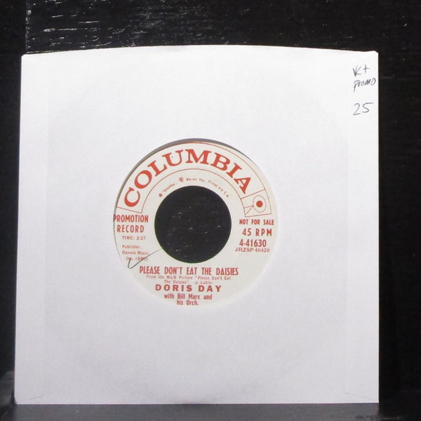 Doris Day - Please Don't Eat The Daisies 7" VG+ Promo Vinyl 45 Columbia 4-41630 - Shuga Records