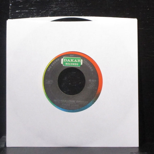 Tyrone Davis - All The Waiting Is Not In Vain 7" Mint- Vinyl 45-609 Dakar 1969 - Shuga Records