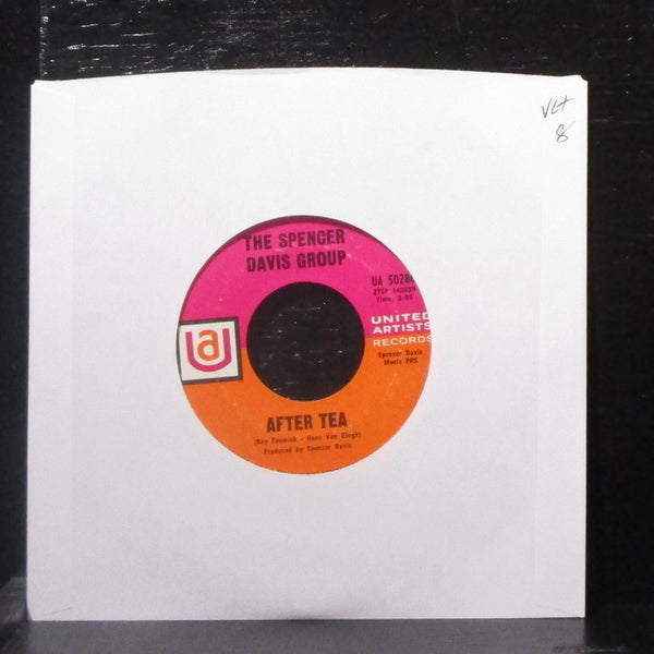 The Spencer Davis Group - Looking Back / After Tea 7" VG+ Vinyl 45 UA 50286 USA - Shuga Records
