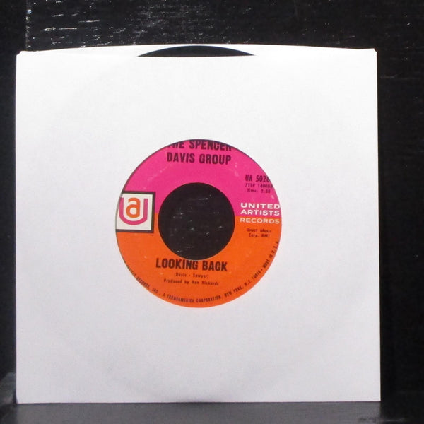 The Spencer Davis Group - Looking Back / After Tea 7" VG+ Vinyl 45 UA 50286 USA - Shuga Records