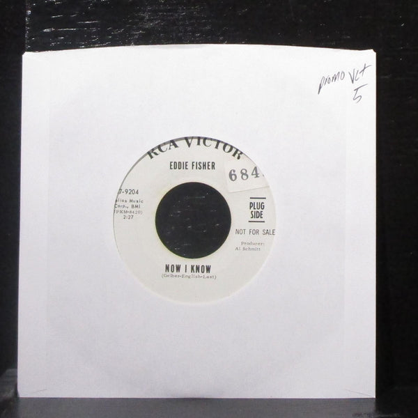 Eddie Fisher - Now I Know 7" VG+ Promo Vinyl 45 RCA 47-9204 USA 1967 - Shuga Records