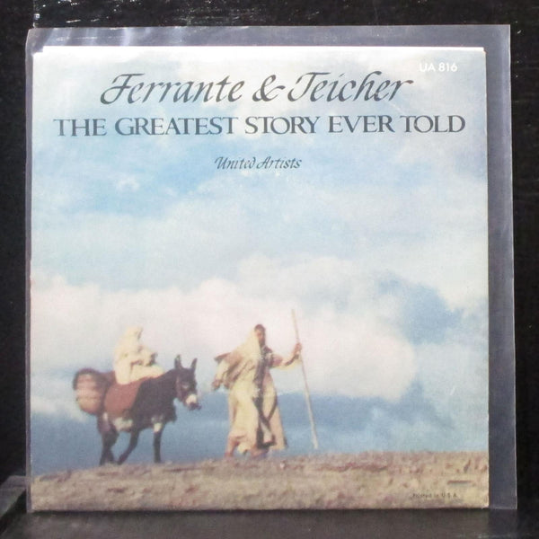 Ferrante & Teicher - The Greatest Story Ever Told 7" Mint- Promo Vinyl 45 UA 816 - Shuga Records