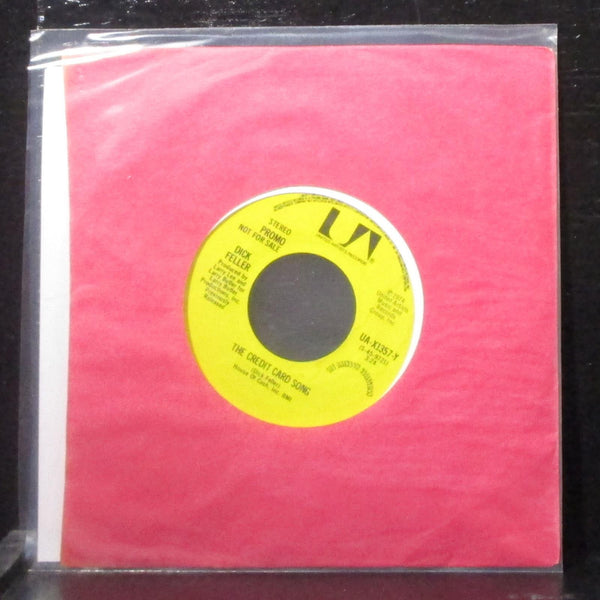Dick Feller - The Credit Card Song 7" Mint- Promo Vinyl 45 UA-X1357-Y USA 1973 - Shuga Records