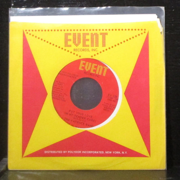 The Fatback Band - Spanish Hustle / Put Your Love 7" Mint- Vinyl 45 EV 229 USA - Shuga Records