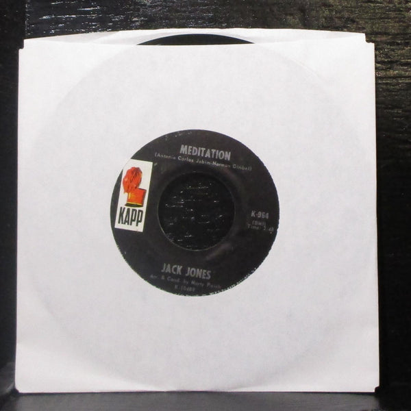 Jack Jones - Far Away / Meditation 7" VG+ Vinyl 45 Kapp K-964 USA 1968 - Shuga Records