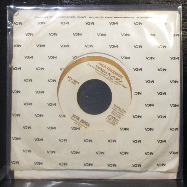Jack Jones - The Impossible Dream / Strangers In The Night 7" VG+ Vinyl 45 MCA - Shuga Records