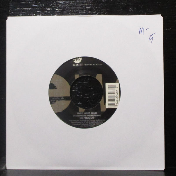 En Vogue - Free Your Mind / Just Can't Stay Away 7" Mint- Vinyl 45 EastWest 1992 - Shuga Records