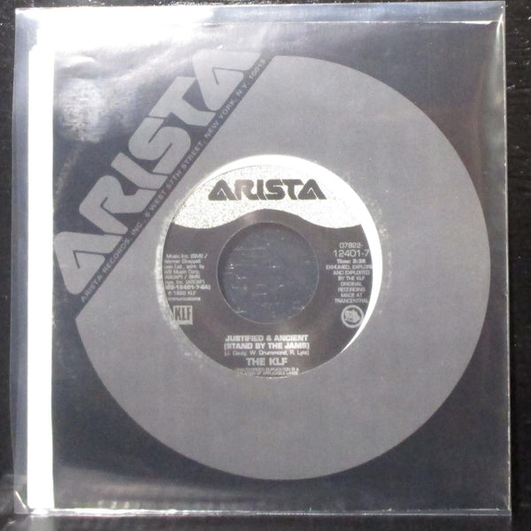 The KLF - Justified & Ancient 7" Mint- Vinyl 45 Arista 12401-7 USA 1992 - Shuga Records