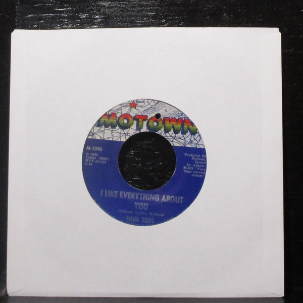 Four Tops - Loving You Is Sweeter Than Ever 7" VG+ Vinyl 45 Motown M-1096 USA - Shuga Records