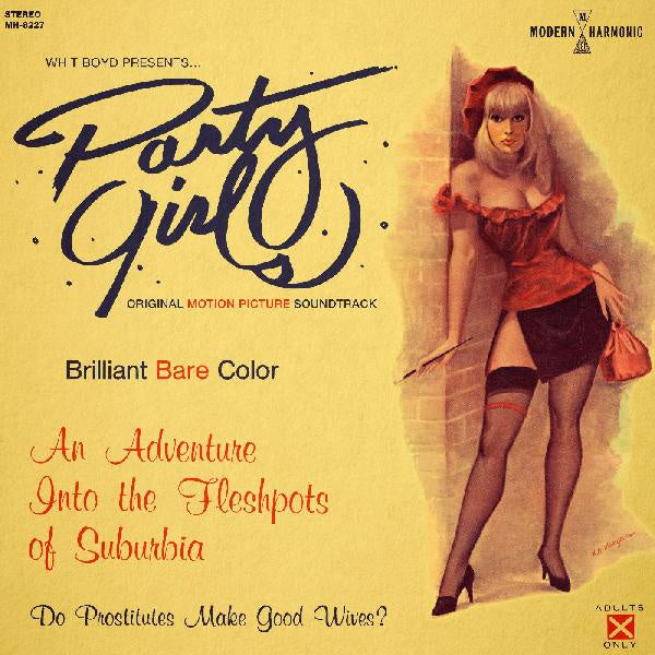 The Whit Boyd Combo - Party Girls (Original Motion Picture - 1969) - New LP Record 2020 Modern Harmonic Blue Vinyl - 60's Soundtrack - Shuga Records