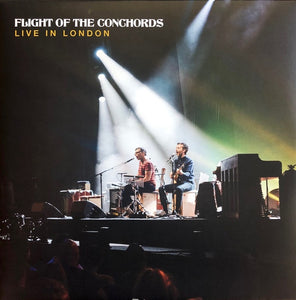 Flight Of The Conchords - Live in London - New 3 Lp 2019 Sub Pop 'Loser Edition' on Clear with Blue and Yellow Colored Vinyl & Download - Comedy / TV Series