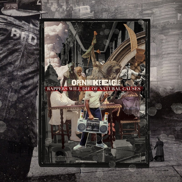 Open Mike Eagle - Rappers Will Die Of Natural Causes - New Vinyl Lp 2018 Auto Reverse Reissue on Gold Vinyl - Chicago, IL Rap / Hip Hop - Shuga Records