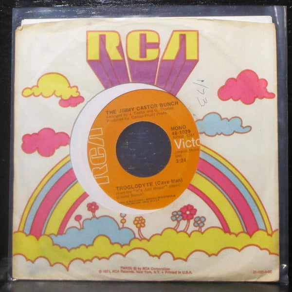 The Jimmy Castor Bunch - Troglodyte (Cave Man) 7" VG+ Vinyl 45 RCA 48-1029 - Shuga Records