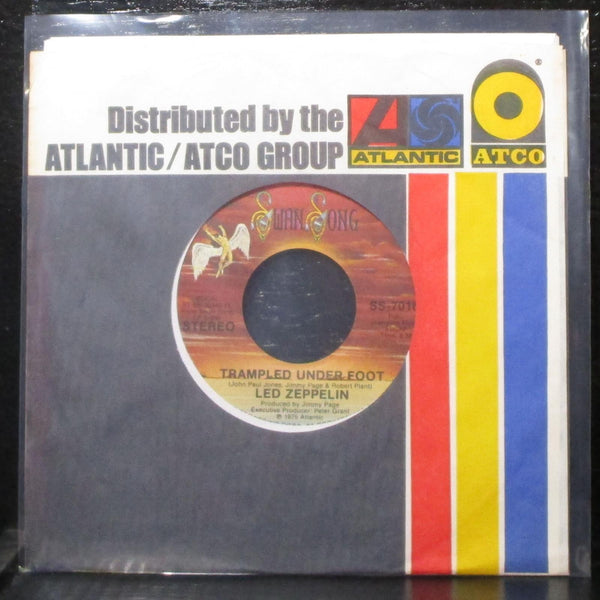Led Zeppelin - Trampled Under Foot 7" Mint- Vinyl 45 Swan Song SS-70102 USA - Shuga Records