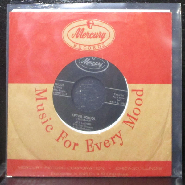 Joy Layne - You Gave Me Wings To Fly / After School 7" VG+ Vinyl 45 Mercury 1957 - Shuga Records