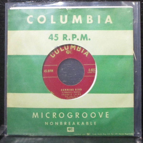 Frankie Laine - Humming Bird / My Little One 7" VG+ Vinyl 45 Columbia 4-40526 - Shuga Records