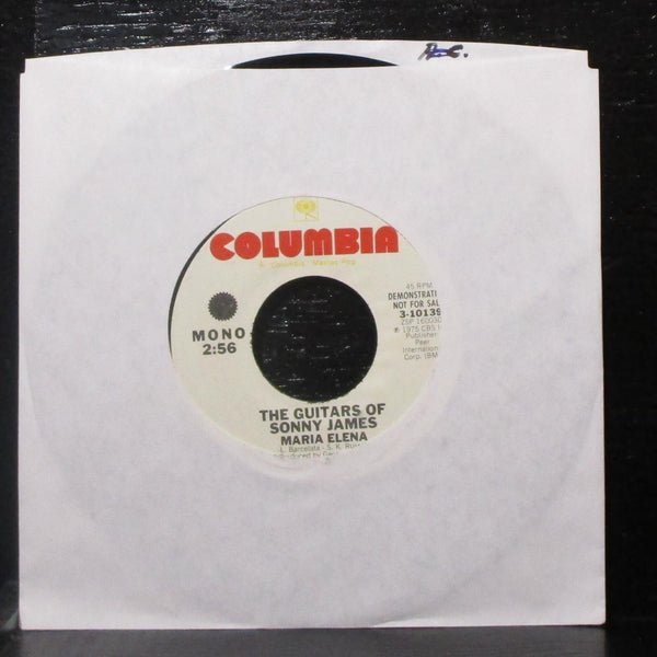 Guitars Of Sonny James - Maria Elena 7" VG+ Promo 45 Columbia 3-10138 misprint - Shuga Records