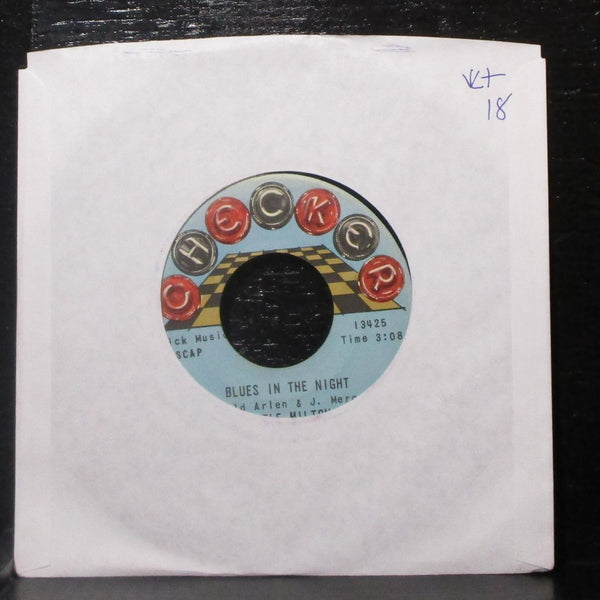 Little Milton - Blues In The Night / Blind Man 7" VG+ Vinyl 45 Checker 1096 - Shuga Records