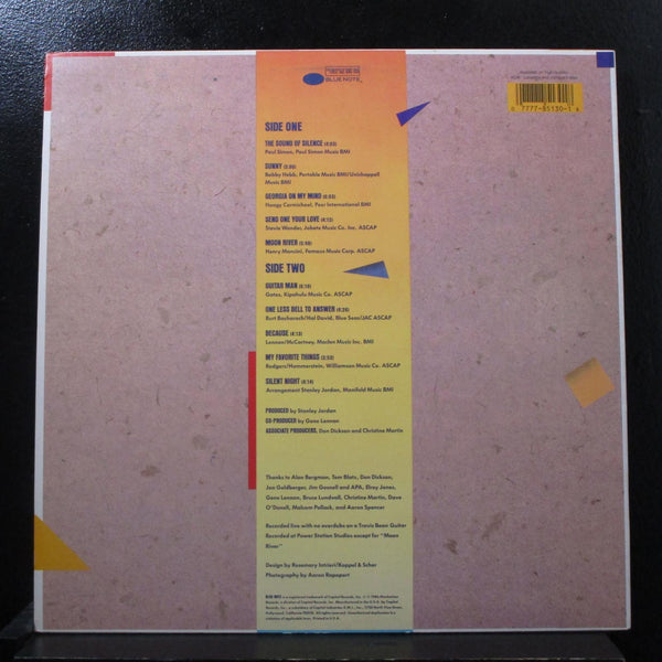 Stanley Jordan - Standards Volume 1 LP Mint- BT-85130 USA 1986 Vinyl Record - Shuga Records