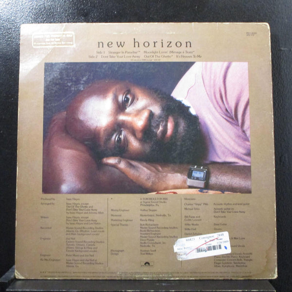 Isaac Hayes - New Horizon LP VG+ PD-1-6120 White Promo 1977 Vinyl Record - Shuga Records