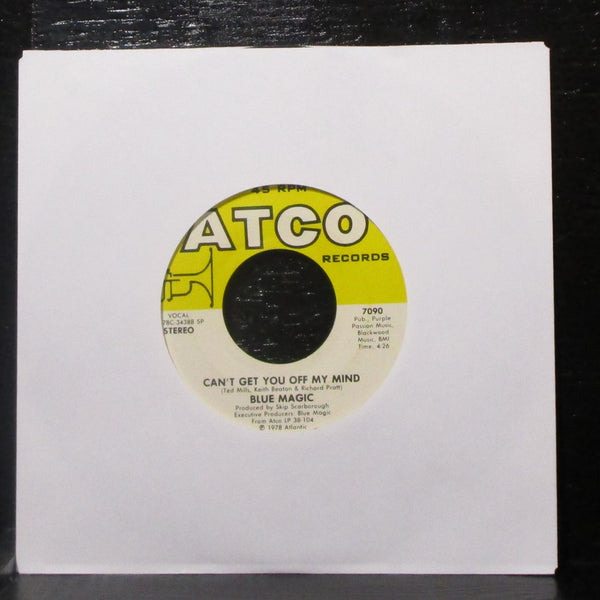 Blue Magic - I Waited / Can't Get You Out Of My Mind 7" VG+ Vinyl 45 ATCO 7090 - Shuga Records