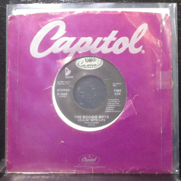 The Boogie Boys - Dealin' With Life 7" Mint- Vinyl 45 Capitol B-5622 USA 1986 - Shuga Records