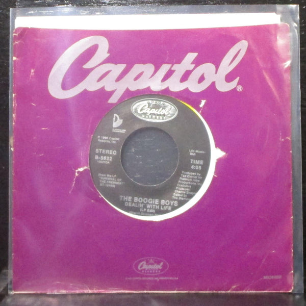 The Boogie Boys - Dealin' With Life 7" Mint- Vinyl 45 Capitol B-5622 USA 1986 - Shuga Records