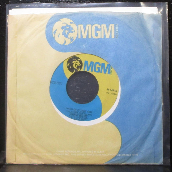 Johnny Bristol - Hang On In There Baby / Take Care Of You For Me 7" VG+ 45 MGM - Shuga Records