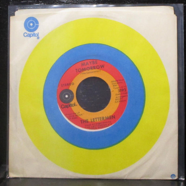 The Lettermen - Love / Maybe Tomorrow 7" Mint- Vinyl 45 Capitol 3192 USA 1971 - Shuga Records