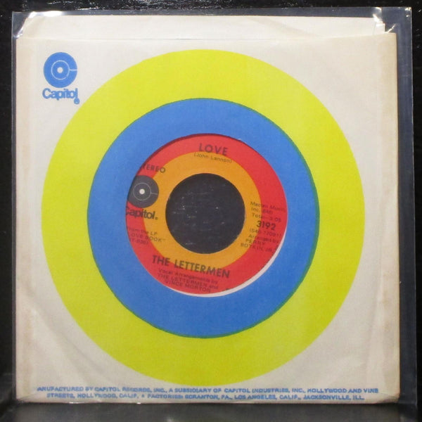 The Lettermen - Love / Maybe Tomorrow 7" Mint- Vinyl 45 Capitol 3192 USA 1971 - Shuga Records