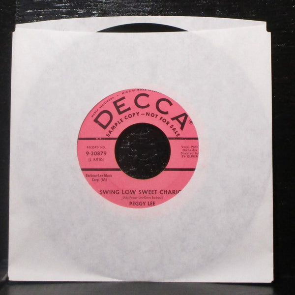Peggy Lee - It Ain't Necessarily So 7" VG+ Promo Vinyl 45 Decca 9-30879 USA 1956 - Shuga Records