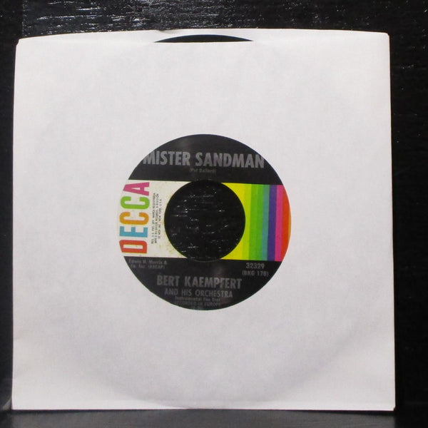 Bert Kaempfert - Mister Sandman / Lonely Is The Name 7" VG+ Vinyl 45 Decca 1968 - Shuga Records