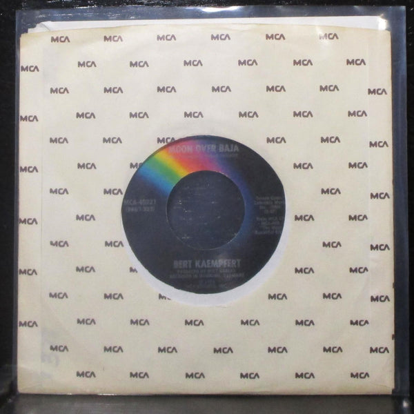 Bert Kaempfert - Moon Over Baja / The Most Beautiful Girl 7" Mint- 45 MCA-40221 - Shuga Records