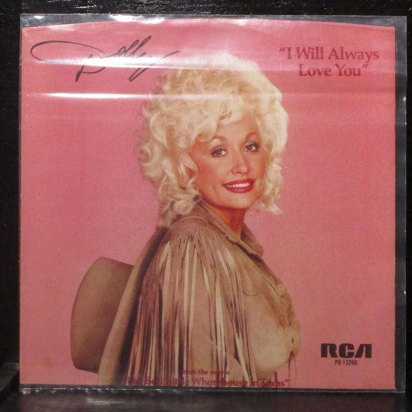 Dolly - I Will Always Love You 7" VG+ picture sleeve only RCA PB 13260 USA 1982 - Shuga Records