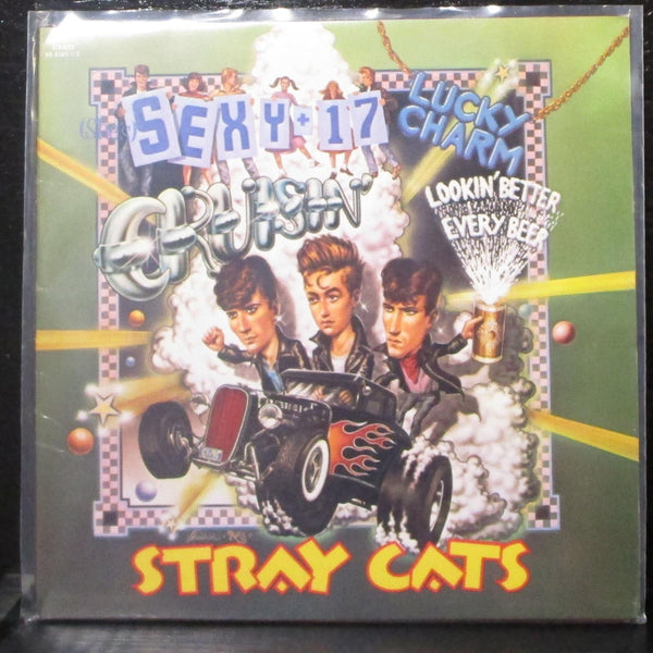 Stray Cats - (She's) Sexy + 17 EP 7" Mint- gatefold picture sleeve only EMI 1983 - Shuga Records