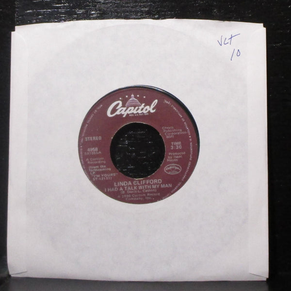 Linda Clifford - I Had A Talk With My Man / I'm Yours 7" VG+ 45 Capitol 4958 - Shuga Records