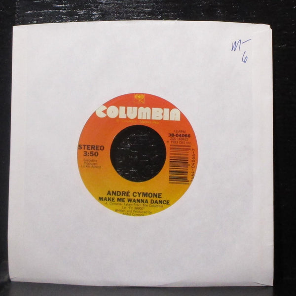Andr Eymone - Make Me Wanna Dance 7" Mint- Vinyl 45 Columbia 38-04066 USA - Shuga Records