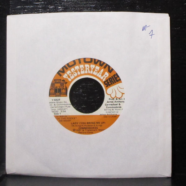 Commodores - Lady (You Bring Me Up) / Jesus Is Love 7" Mint- 45 Motown Y-642F - Shuga Records