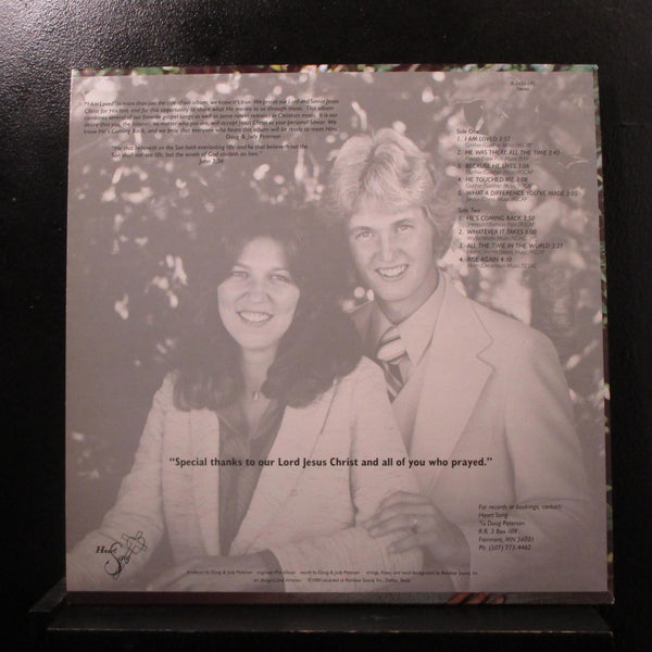 Doug And Judy Peterson - I Am Loved LP Mint- R-2600-LPS Private Vinyl Record - Shuga Records