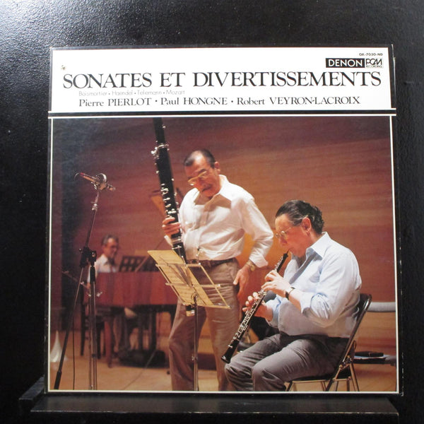 Boismortier, Mozart - Sonatas Et Divertissements LP Mint- OX-7030-ND Japan - Shuga Records