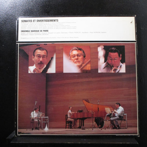 Boismortier, Mozart - Sonatas Et Divertissements LP Mint- OX-7030-ND Japan - Shuga Records