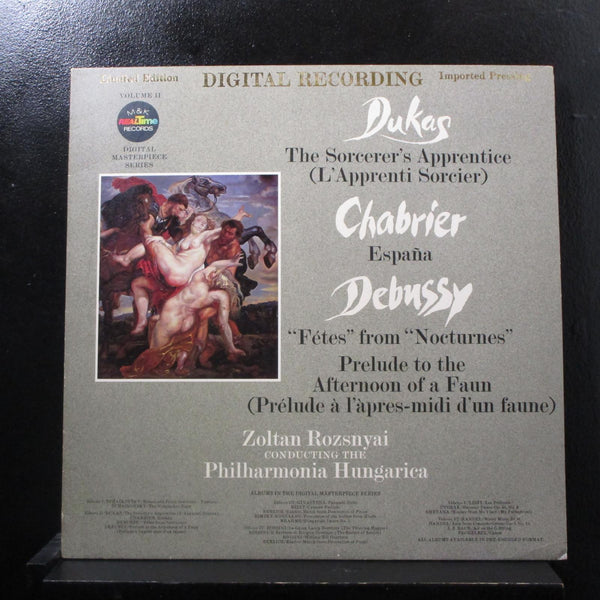 Dukas, Chabrier, Debussy, Rozsnyai - The Sorcerer's Apprentice LP  Mint- RT-202 - Shuga Records