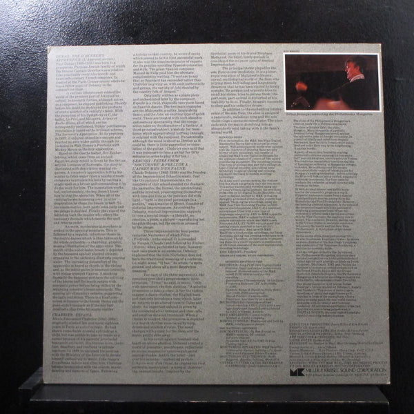 Dukas, Chabrier, Debussy, Rozsnyai - The Sorcerer's Apprentice LP  Mint- RT-202 - Shuga Records