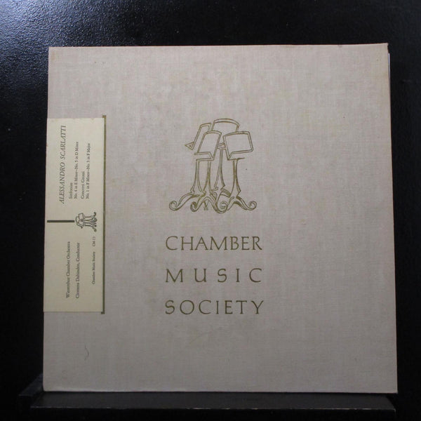 Dahinden - Alessandro Scarlatti Sinfonias LP VG+ CM-13 Red Color Vinyl Record - Shuga Records