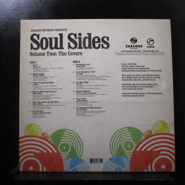 Various - Soul Sides Volume Two: The Covers LP VG+ ZEL-0705-1 Vinyl Record - Shuga Records