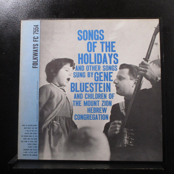Gene Bluestein - Songs Of The Holidays And Other Songs LP VG+ FC 7554 Record - Shuga Records