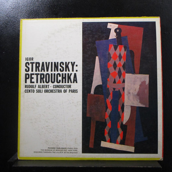 Rudolf Albert - Igor Stravinsky: Petrouchka LP VG+ 858-1017 Vinyl Record Picasso - Shuga Records