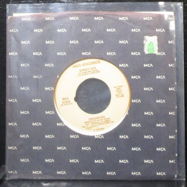 Crusaders - Street Life / The Hustler 7" Mint- Vinyl 45 MCA 41054 USA 1979 - Shuga Records
